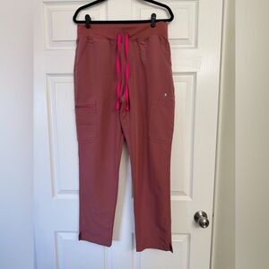 FIGS High Waisted Yola Skinny Scrub Pants | Size Large